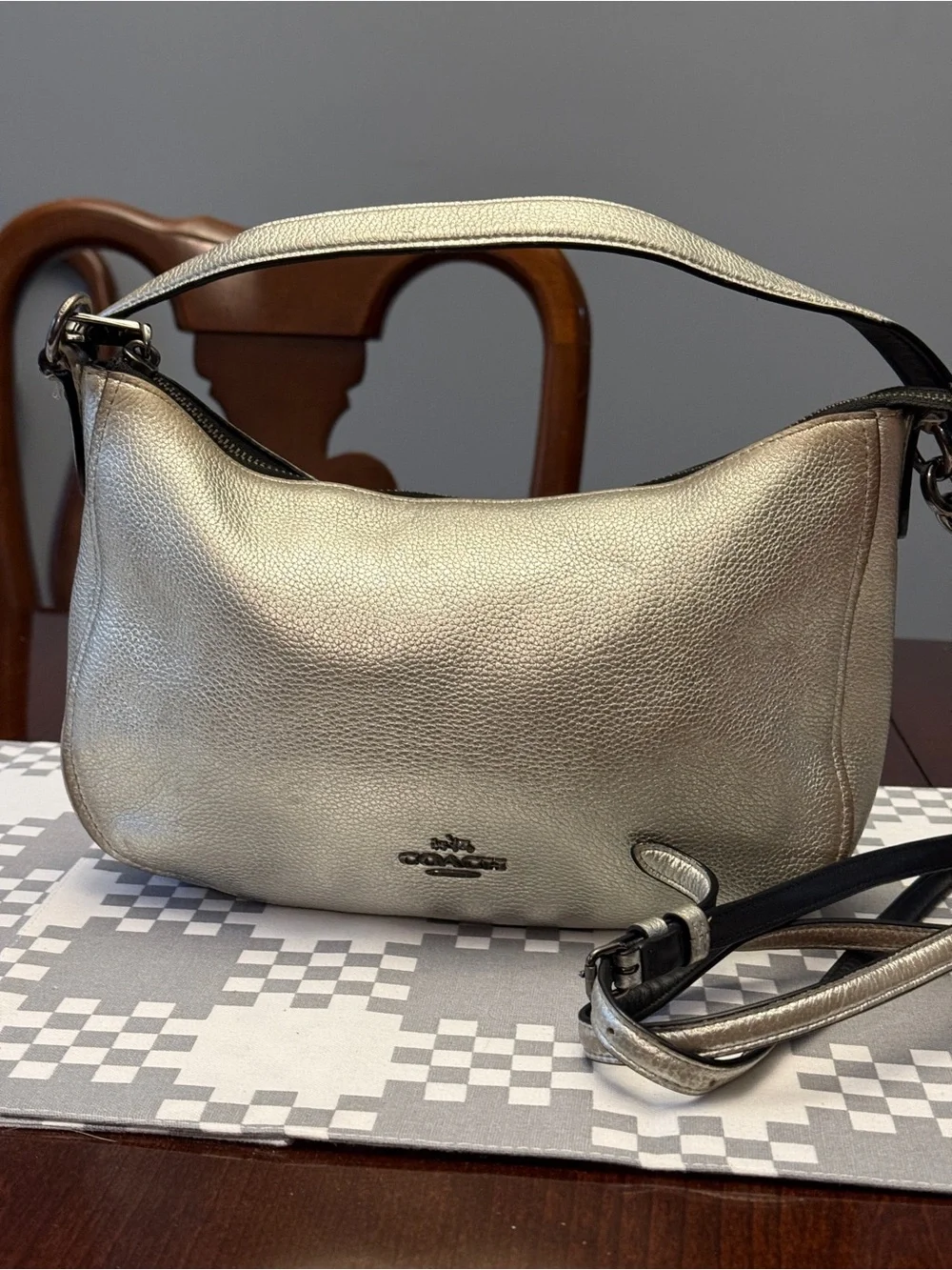 Coach Metallic Chelsea Crossbody